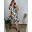 Tunic 3/4 long sleeve shirt women's oversized (L-6XL)  Polská Móda PMF24SUMMER