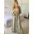 Women's Long Sleeve Summer Shirt Dress (S/M/L ONE SIZE) INDIAN FASHION IMWY23123