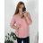 Women's long sleeve shirt tunic oversized (L / XL ONE SIZE) ITALIAN FASHION IMD211065