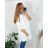 Short Sleeve Shirt Dress women (uni L-2XL) ITALIAN MODA IMS20002 56/58 white