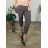 Plus Size Women's Long Stretch Pants (XL/2XL ONE SIZE) ITALIAN FASHION IMC22810 XL/2XL grey