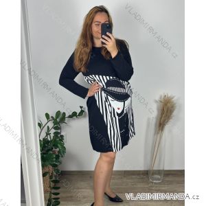 Shirt extended 3/4 long sleeve women's (L/XL/2XL ONE SIZE) ITALIAN FASHION IM423025