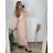 Women's sleeveless summer dress (UNI SL) ITALIAN FASHION IMK201505107 green khaki 50/52
