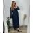Women's sleeveless summer dress (UNI SL) ITALIAN FASHION IMK201505107 green khaki 50/52