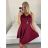 Women's short sleeve dress (uni s / L) ITALIAN FASHION IM320102