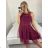Women's strapless lace party dress (S/M ONE SIZE) ITALIAN FASHION IMC23349