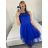 Women's strapless lace party dress (S/M ONE SIZE) ITALIAN FASHION IMC23349/DR
