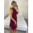 Women's strapless lace party dress (S/M ONE SIZE) ITALIAN FASHION IMC23349/DR