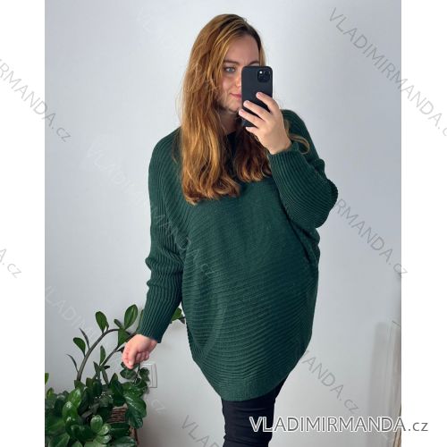 Knitted sweater thin turtleneck long sleeve women (L / XL ONE SIZE) ITALIAN FASHION IMD211110