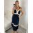 Long summer dress with straps for women (S/M ONE SIZE) ITALIAN FASHION IMPBB242N57296