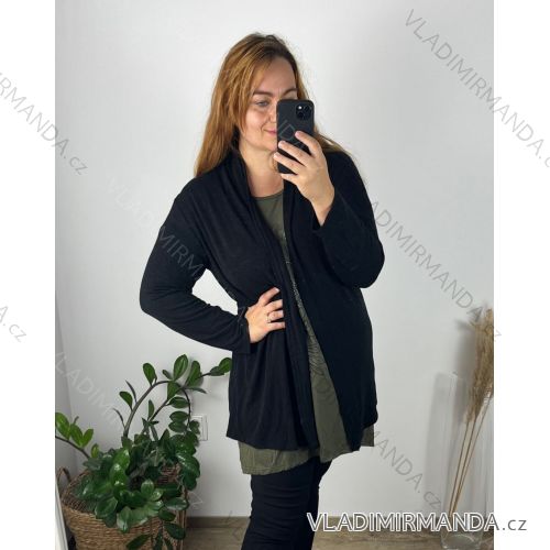 Women's sleeveless summer dress (UNI SL) ITALIAN FASHION IMK201505107 50/52 black