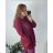 Women's Plus Size Long Sleeve Tunic (3XL/4XL/5XL ONE SIZE) ITALIAN FASHION IM423550