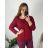 Sleeveless jacket long sleeve (uni sl) ITALIAN Fashion IMC17326 52/54 wine