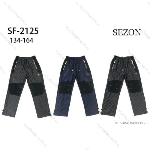Youth Boys' Long Outdoor Whistler Plaid Pants (134-164) SEASON SEZ24SF-2125