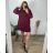 Sleeveless jacket long sleeve (uni sl) ITALIAN Fashion IMC17326  wine