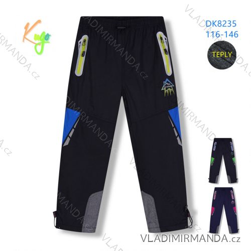 Trousers with padded padding for children youth girls and boys (116-146) KUGO D951/2