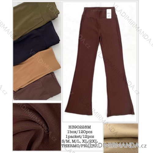 Women's long cotton leggings (S/M-2XL/3XL) MIEGO MIE232283