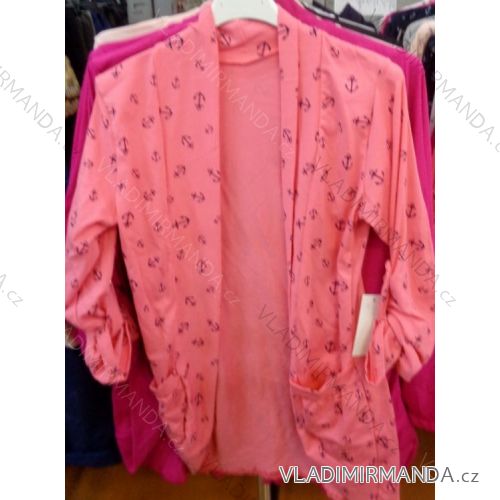 Cardigan long sleeve ladies (uni s / m / l) ITALIAN MODA IMO2905

