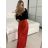 Women's Medium Length Skirt (S/M ONE SIZE) ITALIAN FASHION IMM23HG3154