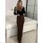 Women's Medium Length Skirt (S/M ONE SIZE) ITALIAN FASHION IMM23HG3154 S / M red