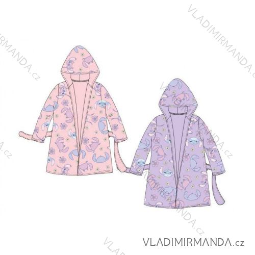 Hooded bathrobe lilo for children's girls (3-8 years) SETINO XH20100