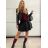 Knitted Sweater with Pendant Long Sleeve Women's (S/M/L ONE SIZE) ITALIAN FASHION IM424526