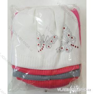Spring caps baby girl (3-8let) POLSKÁ VÝROBA POL17038
