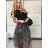 Women's Oversized Long Sleeve Knitted Sweater (S/M ONE SIZE) ITALIAN FASHION IMPTI23NG77001