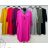 Long Casual Dress 3/4 Long Sleeve Women's Plus Size (54/56/58 ONE SIZE) ITALIAN FASHION IM424643
