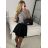 Women's Medium Length Skirt (S/M ONE SIZE) ITALIAN FASHION IMM23HG3154 -   white -   S / M