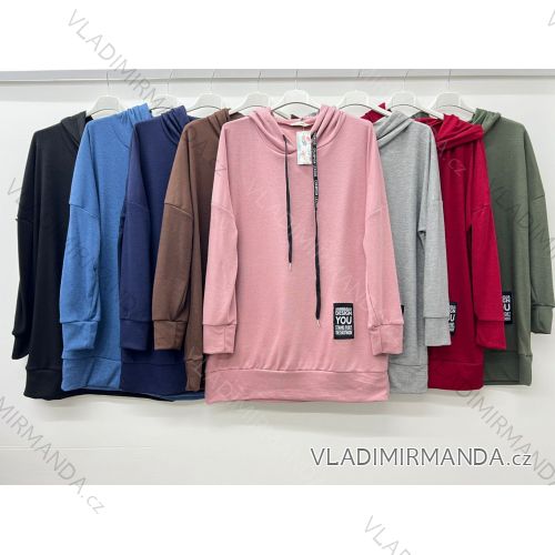 Women's elegant party long sleeve dress (S/M ONE SIZE) ITALIAN FASHION IM322282