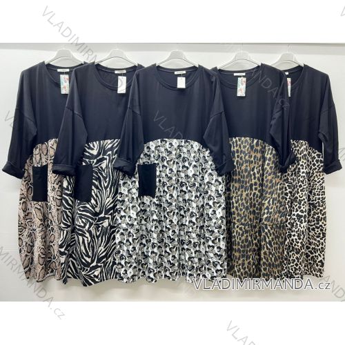 Women's elegant party long sleeve dress (S/M ONE SIZE) ITALIAN FASHION IM322282