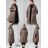 Women's Plus Size Hooded Jacket (XL/2XL ONE SIZE) ITALIAN FASHION IM422684