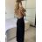 Long summer dress, elegant, with straps, women's (S/M/L ONE SIZE) ITALIAN FASHION IMPBB25H6536