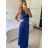 Long summer dress, elegant, with straps, women's (S/M/L ONE SIZE) ITALIAN FASHION IMPBB25H6536