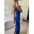 Long summer dress, elegant, with straps, women's (S/M/L ONE SIZE) ITALIAN FASHION IMPBB25H6536