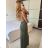 Long summer dress, elegant, with straps, women's (S/M/L ONE SIZE) ITALIAN FASHION IMPBB25H6536