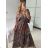 Women's Long Sleeve Summer Shirt Dress (S/M/L ONE SIZE) INDIAN FASHION IMWY23123 -   red -   M / L