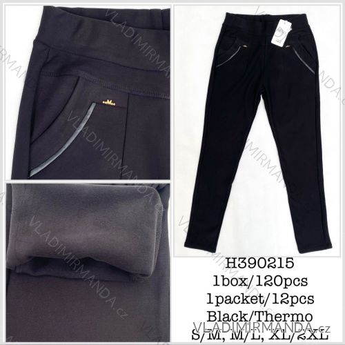 Women's long cotton leggings (S/M-2XL/3XL) MIEGO MIE232283