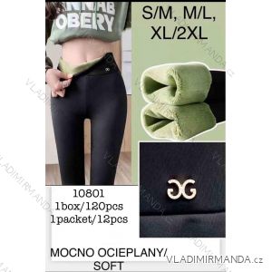 Women's long cotton leggings (S/M-2XL/3XL) MIEGO MIE232283