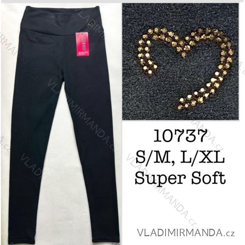 Women's long cotton leggings (S/M-2XL/3XL) MIEGO MIE232283