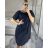 Women's Summer Lace Short Sleeve Dress (S/M ONE SIZE) ITALIAN FASHION IM423271/DU