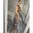 Women's icecool sleeveless summer dress (M/L, XL/2XL) AINUOSI ITALIAN FASHION IMB23XJ-1110 -   dark blue -   M / L