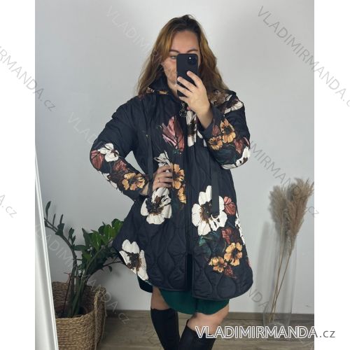 Shirt extended 3/4 long sleeve women's (L/XL/2XL ONE SIZE) ITALIAN FASHION IM423025