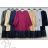 Women's Plus Size Casual Drawstring 3/4 Long Sleeve Dress (50/52/54 ONE SIZE) ITALIAN FASHION IM424701