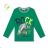 T-shirt long sleeve with sequins children adolescent girls (116-146) KUGO B3258