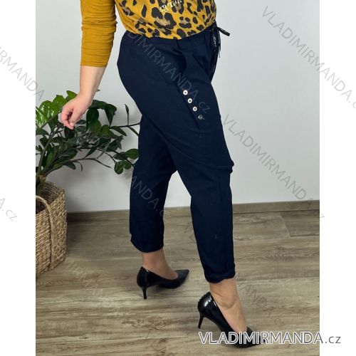 Shirt extended 3/4 long sleeve women's (L/XL/2XL ONE SIZE) ITALIAN FASHION IM423025