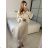 Women's strapless dress with sweater (S/M ONE SIZE) ITALIAN IM424SILVIE