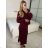 Women's Knitted Carmen Turtleneck Long Sleeve Dress (S/M, L/XL ONE SIZE) ITALIAN IM422A-82356