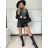 Women's leather shorts shorts (S-2XL) ITALIAN FASHION IMWAA241102
